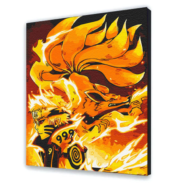 Картина за номерами з лаком ArtCraft Наруто "Наруто.Перетворення" 40*50 см 10262-AC