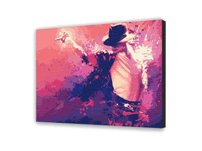 Картина за номерами з лаком ArtCraft "Король попмузики" 40*50 см 10270-AC Картина за номерами з лаком ArtCraft "Король попмузики" 40*50 см 10270-AC