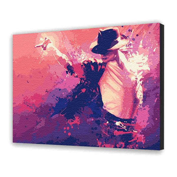 Картина за номерами з лаком ArtCraft "Король попмузики" 40*50 см 10270-AC Картина за номерами з лаком ArtCraft "Король попмузики" 40*50 см 10270-AC