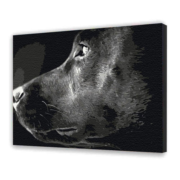 Картина за номерами "Погляд вірності" 40*50 см 12164-AC