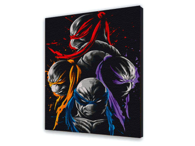 Картина за номерами "TMNT" 40*50 см без підрамника 16040-ACNF