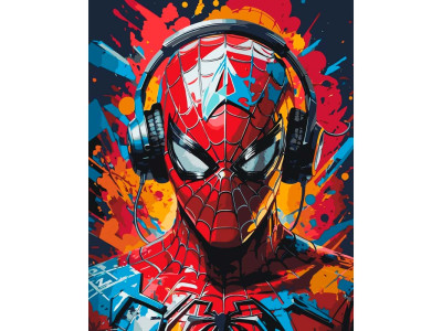 Картина за номерами "Спайдермен" 40*50 см 16118-AC Картина за номерами "Спайдермен" 40*50 см 16118-AC