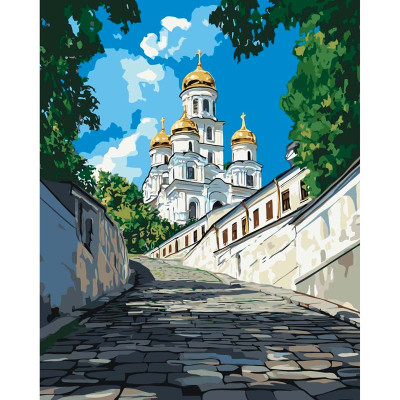 Картина за номерами "Андріївська церква" Artcraft 40*50 см 11071-AC