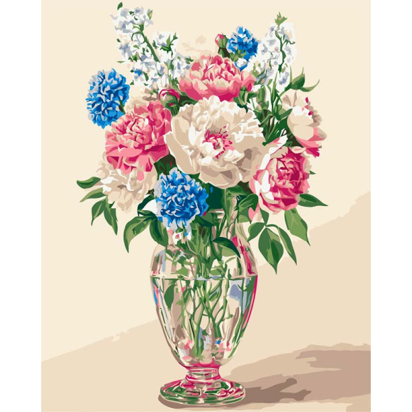 Картина за номерами Artcraft "Букет польових квітів" 40*50 см 13166-AC