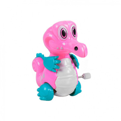 Заводная игрушка 908 А-2(Pink) "Динозаврик"