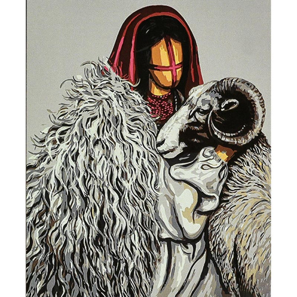 Картина за номерами Stateg Гірська кров 40х50 см AH1149