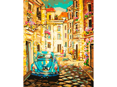 Картина за номерами "Уличка містечка" км Лавка Чудес 40 x 50 см у коробці LC30017