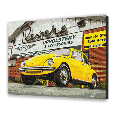 Картина за номерами "Сонячний Жук" 40х50 см 10513-AC