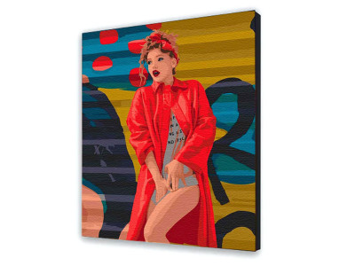 Картина за номерами "Retro look" 40*50 см 10293-AC Картина за номерами "Retro look" 40*50 см 10293-AC