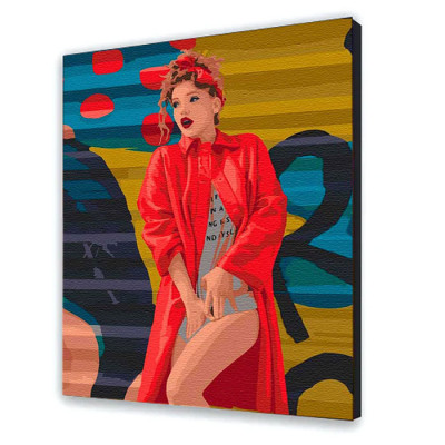 Картина за номерами "Retro look" 40*50 см 10293-AC