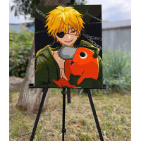 Картина за номерами "Людина-Бензопила" 40*50 см 16036-AC