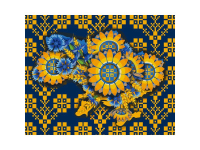 Картина за номерами "Сила" 40*50 см @ 13034-AC Картина за номерами "Сила" 40*50 см @ 13034-AC