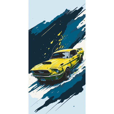 Картина за номерами ArtCraft "Ford Mustang" 40*80 см 12504-AC Картина за номерами ArtCraft "Ford Mustang" 40*80 см 12504-AC