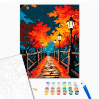 Картина за номерами "Нічна прогулянка" 40*50 см 11054-AC
