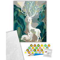 Картина за номерами "Казкові олені" ArtCraft 40*50 см 11591-AC