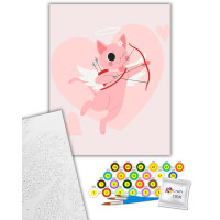 Картина за номерами ArtCraft "Хвостатий Купідон" 40*50 см 16515-AC