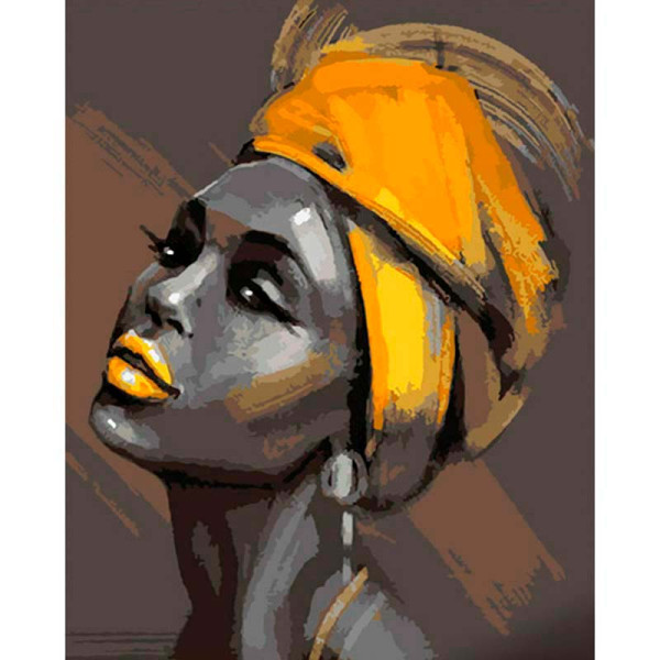 Картина за номерами Томний погляд Strateg 40х50 см GS784 Картина за номерами Томний погляд Strateg 40х50 см GS784