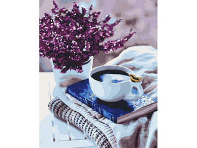 Картина за номерами "Лавандовий ранок" 40х50 см КНО5580