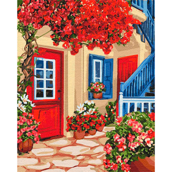 Картина за номерами "Гуляючи вуличками" КНО3581