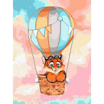 Картина за номерами "Полосатий мандрівник" 30*40 см. KHO4248