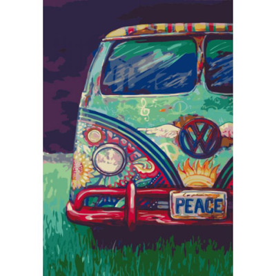 Картина за номерами Дорожня пригода 40*50 см КНО5511