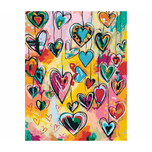 Картина за номерами Момент щастя 40 * 50 КН5010