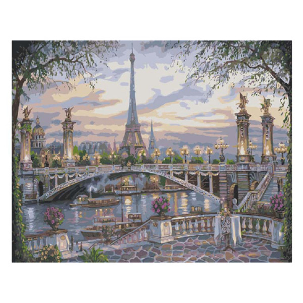 Картина за номерами Дивовижний Париж 40*50 КНО1148