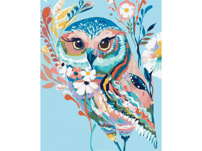 Картина за номерами Сова 2 40*50 КНО2471