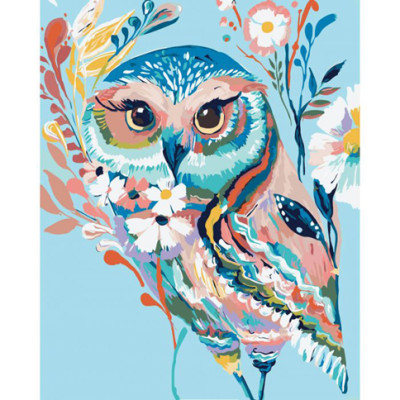 Картина за номерами Сова 2 40*50 КНО2471