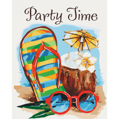Картина за номерами Party time 40*50 КНО2821