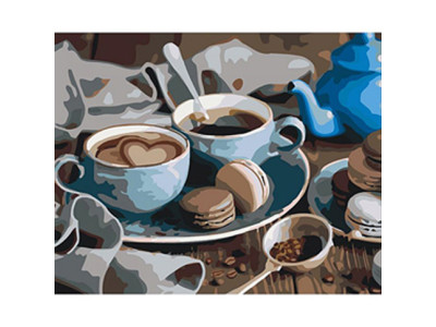 Картина за номерами Солодкий ранок 40*50 КНО5521