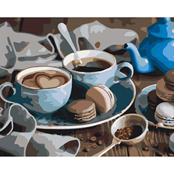 Картина за номерами Солодкий ранок 40*50 КНО5521