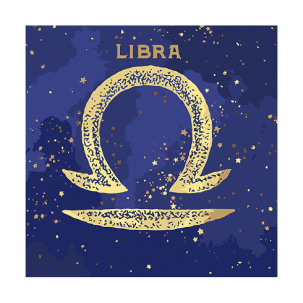 Картина за номерами Фарба "Металік" Знак Зодіаку Ваги 50*50 см КН9515 Картина за номерами Фарба "Металік" Знак Зодіаку Ваги 50*50 см КН9515