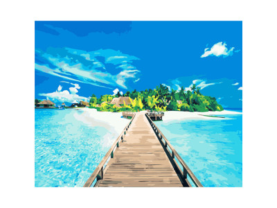 Картина за номерами Балі 40*50 см PGX8114