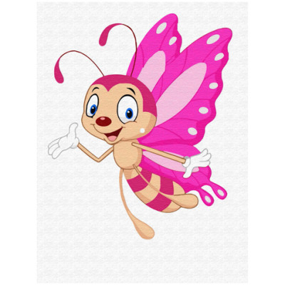 Картина за номерами "Яскравий метелик" MEX6352