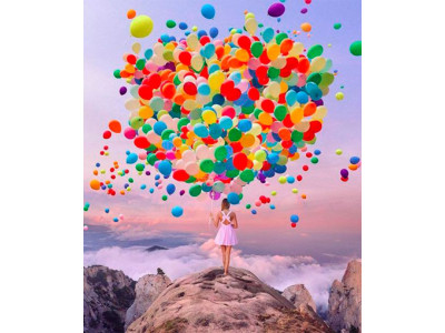 Картина за номерами "Повітряні кулі в Каппадокії" тм Лавка Чудес 40 x 50 см LC10060