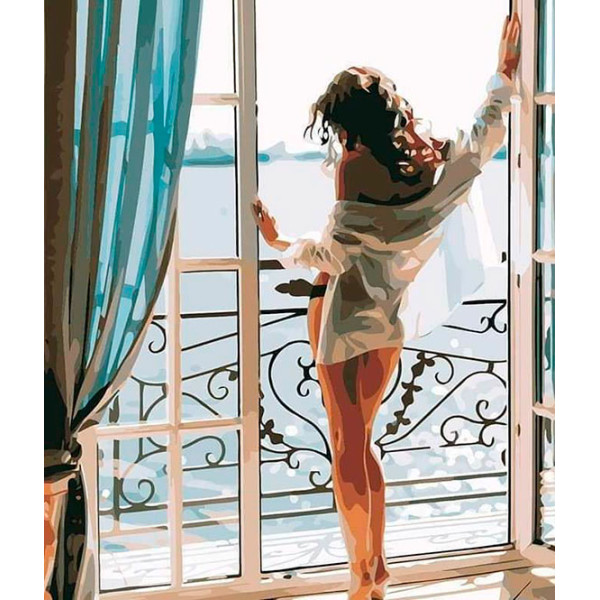 Картина за номерами "Чарівний ранок" тм Лавка Чудес 40 x 50 см у коробці LC10088