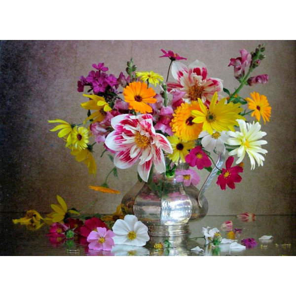 Картина за номерами квіти "Цветочное настроение" тм Лавка Чудес 40 x 50 см LC40056 Картина за номерами квіти "Цветочное настроение" тм Лавка Чудес 40 x 50 см LC40056