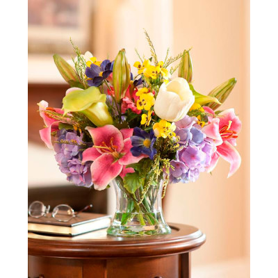 Картина за номерами квіти "Роскошні квіти" тм Лавка Чудес 40 x 50 см в коро LC40080