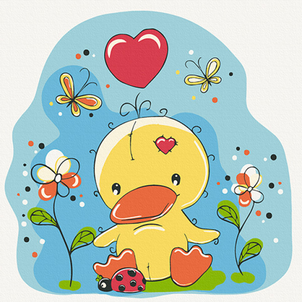 Картина за номерами "Качаня" 30х30 см 15533-AC