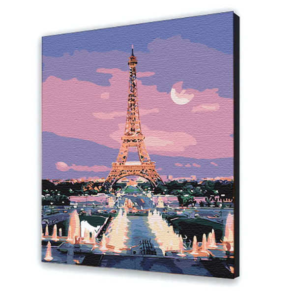 Картина за номерами "Вогні Парижа" 40х50 см 11200-AC