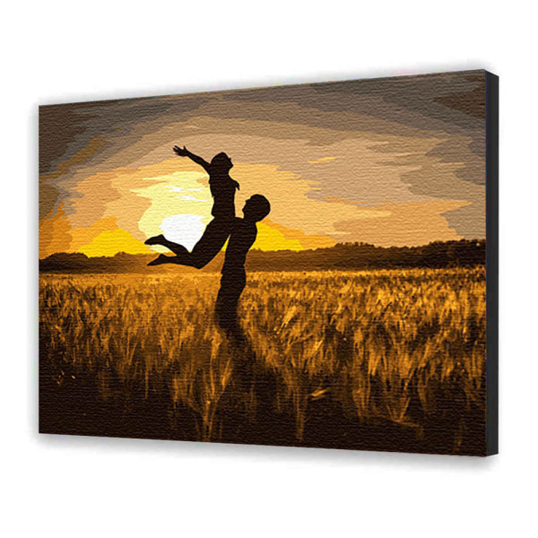 Картина за номерами з лаком ArtCraft "Вільні та закохані" 40х50 см 10209-AC