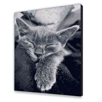 Картина за номерами "Котяча вдячність" 40*50 с 11612-AC