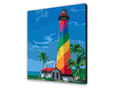 Картина за номерами "Маяк Сан Августин. Флорида" 38*50 см 10547-AC