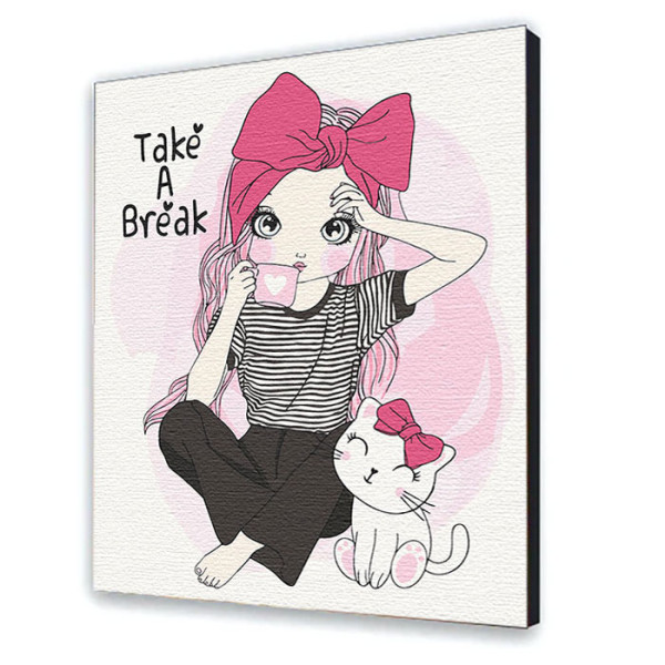 Картина за номерами "Візьми паузу" 30*38 см 10241-AC