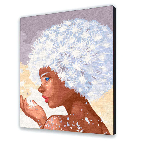 Картина за номерами ArtCraft "Дівчина кульбабка" 40*50 см 10283-AC