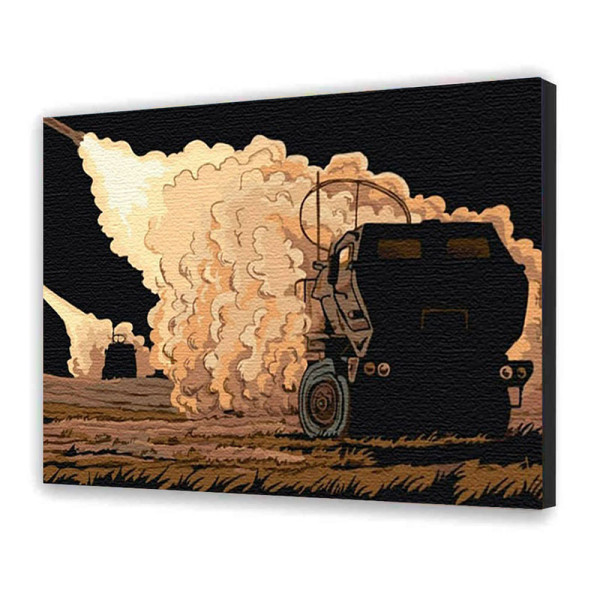 Картина за номерами "Оборона України" 40*50 см 10594-NN
