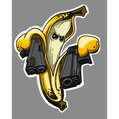 Набір для розпису "Останнє бананове попередження" 40*50 см без підрамника 16048-ACNF