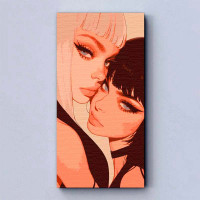 Картина за номерами "Подружки" 40*80 см Art Craft 10139-AC