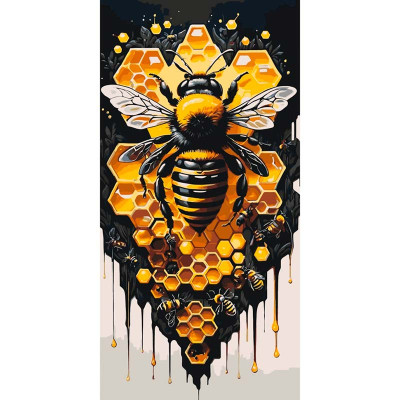 Картина за номерами "Медове мистецтво" ArtCraft 40*80 см 11577-AC Картина за номерами "Медове мистецтво" ArtCraft 40*80 см 11577-AC